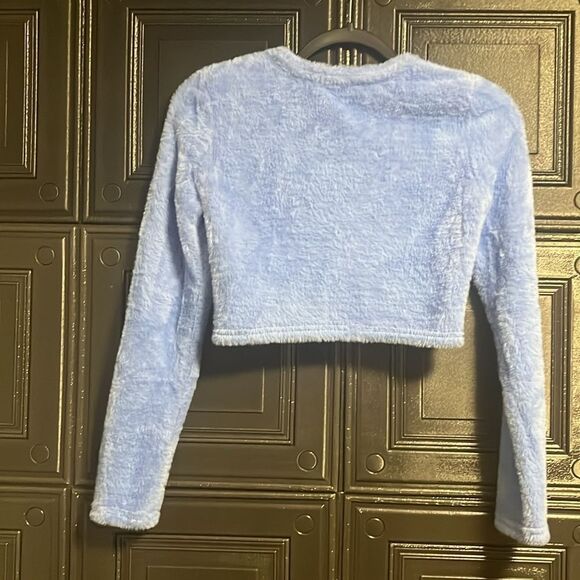 Zara Fuzzy Sweater Top - Picture 2 of 5